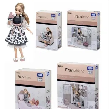 3 프랑프랑 Francfranc 리카짱 콜라보레이션 5개 세트