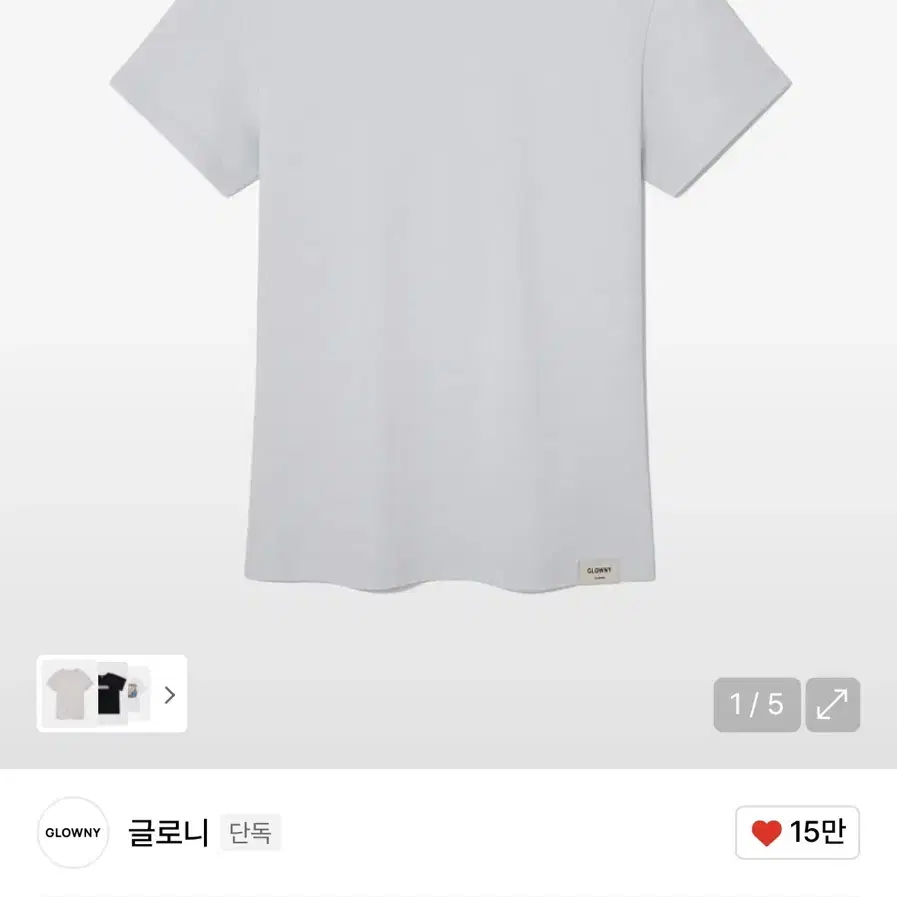 ★GLOWNY★ 34 G CLASSIC TEE WHITE MUSINSA | GLOWNY G CLASSIC SOFT TEE (WHITE)