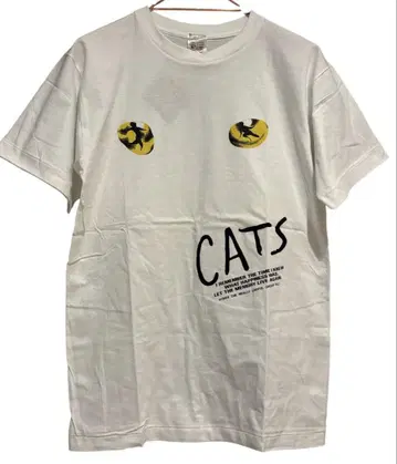 데드스탁 80년대 빈티지 CATS 캣츠 티셔츠