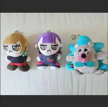 계속 한밤중이면 좋을 텐데. 니라짱, 우니구리군 봉제 인형 3종 세트