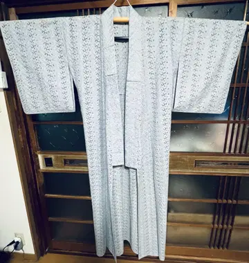 레이스 원단 단이 기모노