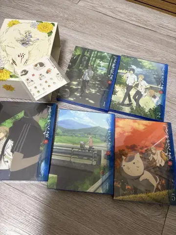 나츠메 우인장 DVD BOX 세트 드라마 CD 냥코 선생님 씰 혜택 포함