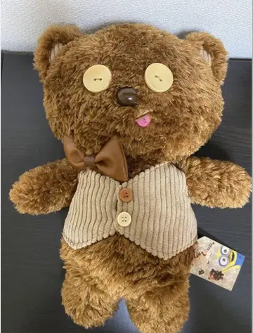 유니버셜 팀 코듀로이 베스트 봉제 인형