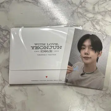 TXT YEONJUN2024 센일 withlove 레터 세트