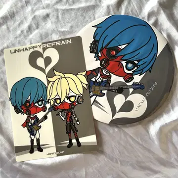 VOCALOID KAITO 가가미네 렌 언해피 리프레인 오브제 + 책받침