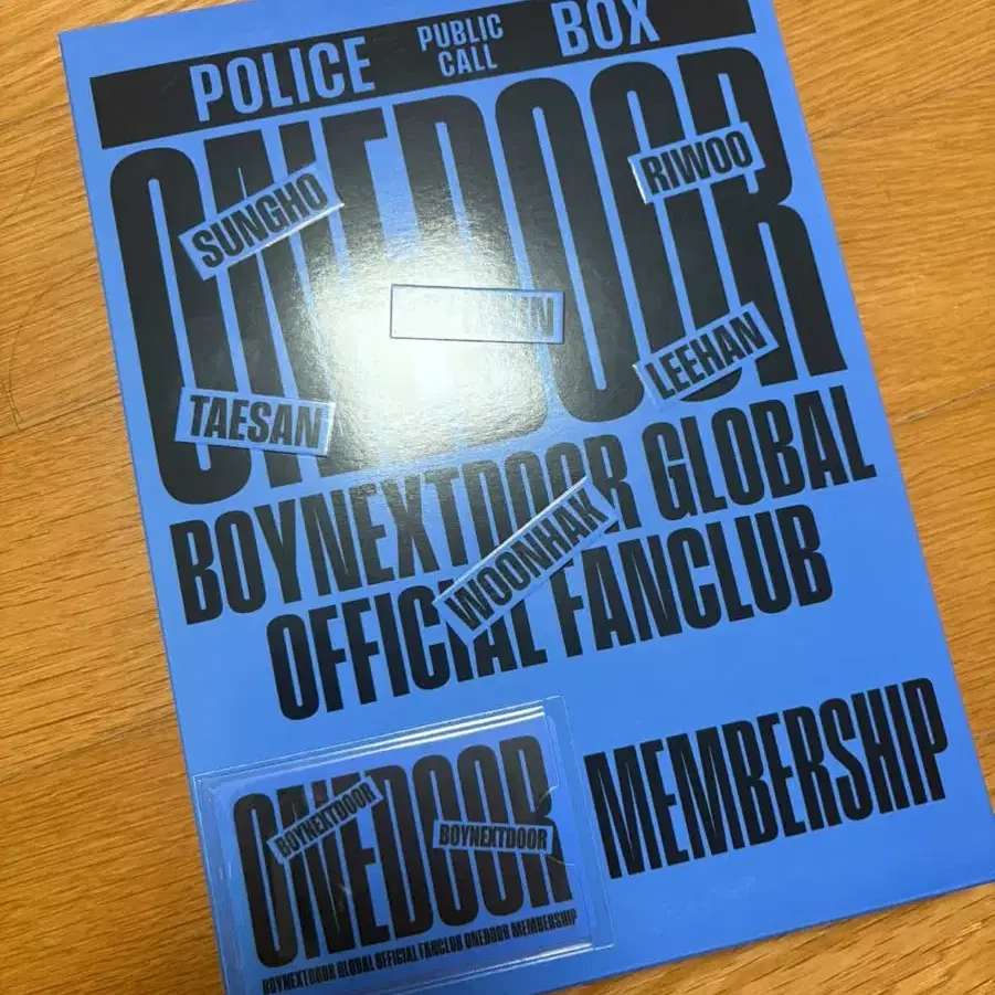 BOYNEXTDOOR ONEDOOR メンバーシップキット BOYNEXTDOOR | ONEDOOR MEMBERSHIP KIT