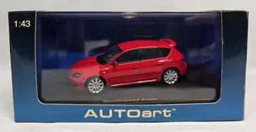오토 아트 1/43 마쓰다 스피도 액세서리 Mazdaspeed Axela