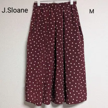 0052 J.Sloane 제이스 로안 롱 플레어 스커트 M