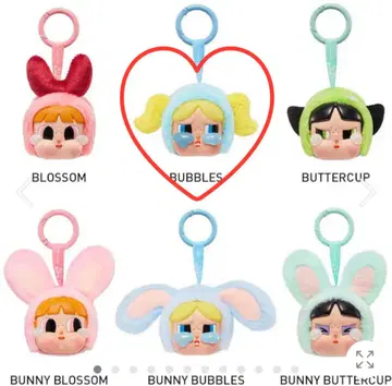 POP MART/POWERPUFF GIRLS xCRY BABY 봉제 인형
