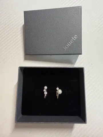 Jouete 이어 커프 양쪽 귀 펄 지르코니아