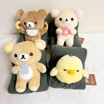 리락쿠마 BASIC RILAKKUMA 집에서 편안하게 봉제 인형 4종