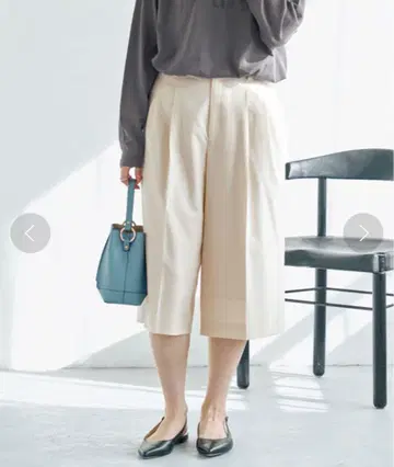 IENA 턱이 있는 버뮤다 팬츠