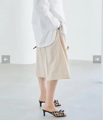 IENA 턱이 있는 버뮤다 팬츠