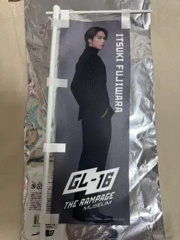 GL-16 THE RAMPAGE museum 미니 깃발 후지와라 키