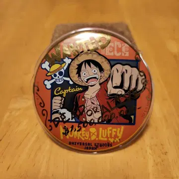 원피스 루피 캔뱃지 UNIVERSAL STUDIO JAPAN