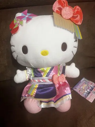 퓨로랜드 네오나츠마츠리 II 콜라보 BIG 봉제 인형 헬로키티