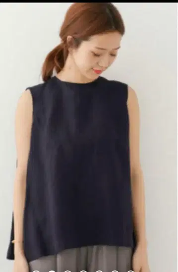 URBAN RESEARCH DOORS 사이드 턱 슬리브리스