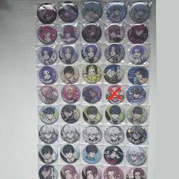 블루 록 44개 캔뱃지 묶음 판매