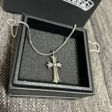 크로스형 실버 펜던트