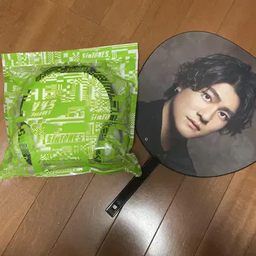 SixTONES 부채와 응원봉