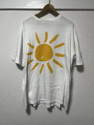 90s 싱글 스티치 태양 프린트 T