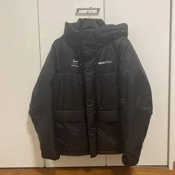 MOVESPORT 블랙 다운 자켓 L 사이즈