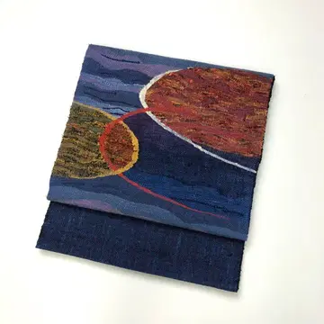 나고야 오비 마와타 코모기 타원 무늬 KO-1452