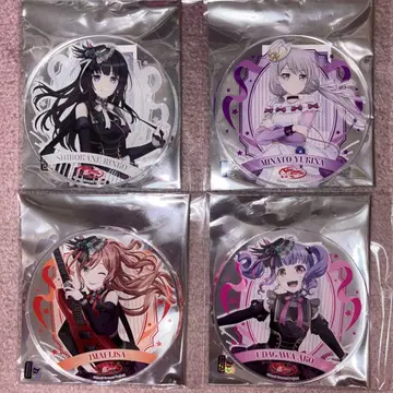 BanG Dream! 뱅드림 그라테 Roselia 아크릴 코스터 4종