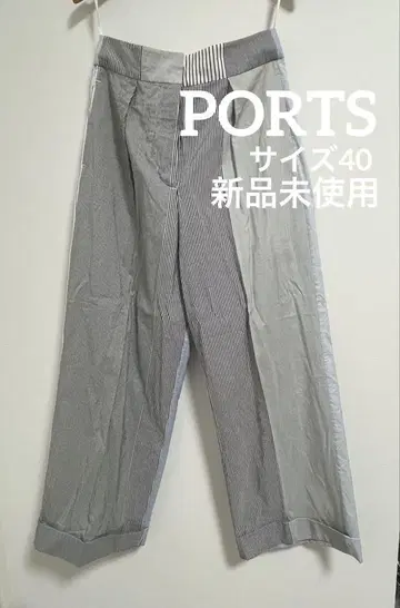 PORTS 1961 스트라이프 캐주얼 팬츠