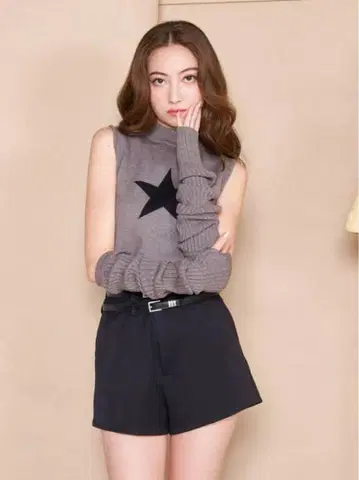 Darich (다리치) 스타 자카드 니트 탑