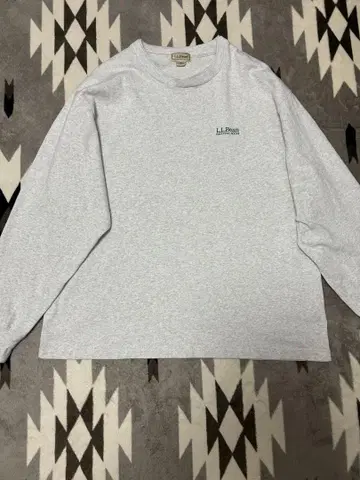L.L.Bean 그레이 긴팔 티셔츠 L