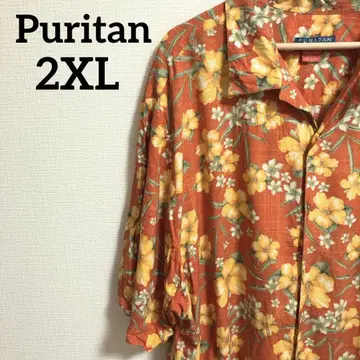 Puritan (퓨리탄) 오렌지 2XL 남성용