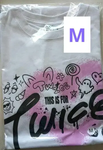 TWICE~LIVET 셔츠 THIS IS FOR 팝업 M 사이즈