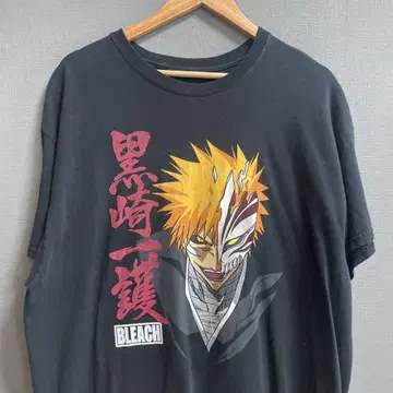 BLEACH 쿠로사키 이치고 티셔츠 00s 애니메이션 티셔츠
