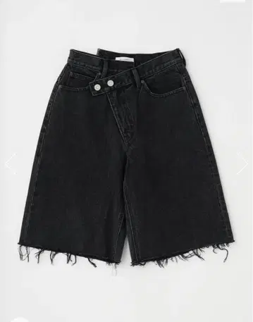 moussy 크로스 웨이스트 하프 팬츠