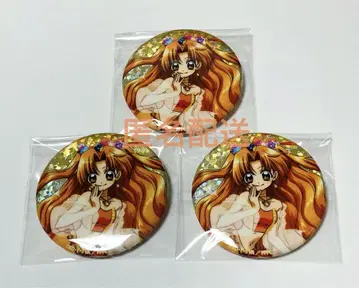 얇은 비단 캔뱃지 피치피치 피치 namco TOKYO