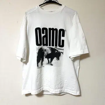 OAMC(오에이엠씨) 모리야마 다이지 티셔츠 화이트 S animal
