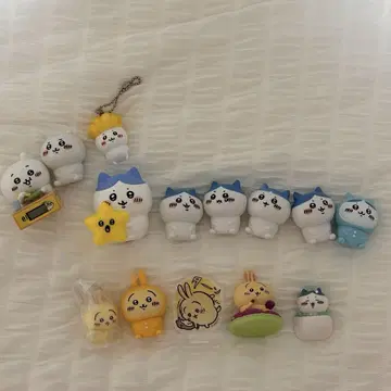 치이카와 (먼작귀) 하치와레 토끼 가챠가챠 스트랩 피규어 아크릴 스탠드