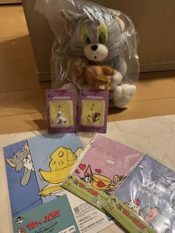 톰과 제리 B상 봉제 인형 및 하위 상 5종 세트