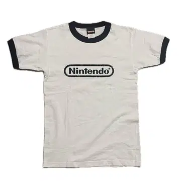 00s 닌텐도 멕시코제 Nintendo 링거 티셔츠 S 화이트