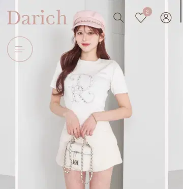 Darich 비쥬 DR 니트 탑