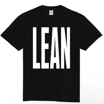 LEAN 티셔츠 S 오피움 Y2K yokosquad