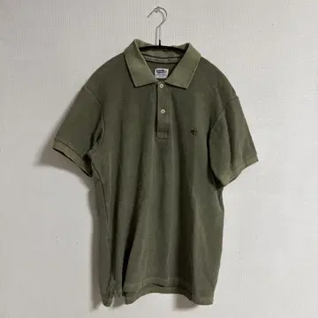 Pherrow's 페로우즈 피케 셔츠 반팔 카키 XL