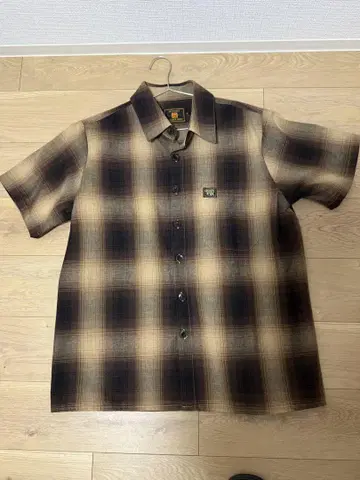 FB County Checker 플란넬 셔츠 S 사이즈