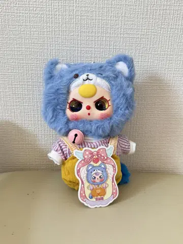 babythree의 봉제 인형 의류를 입은 고양이 시리즈