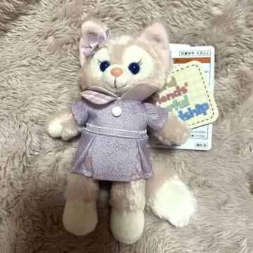 디즈니 리나벨 원더풀 프렌드십 봉제 인형 배지 택 포함