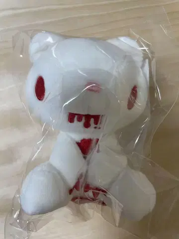 그루미 마메구루미 화이트 봉제 인형 팝업