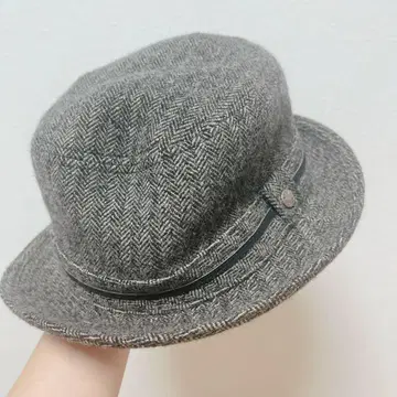 DAKS 닥스 햇 S 사이즈 55cm 트위드 울 소재 일본제