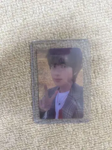 BTS 진 The Astronaut ID 카드 홀더 트레이딩 카드