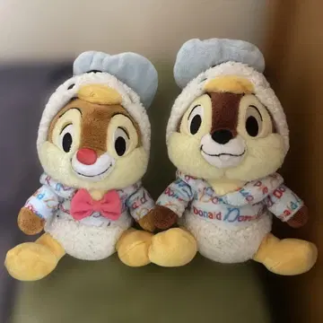 칩 데일 봉제 인형 도날드 후드